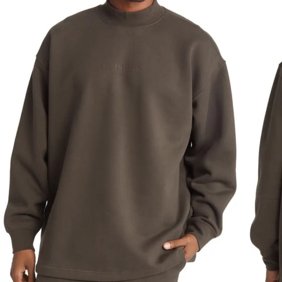NWT ESSENTIALS Fear of God Fog Relaxed Crew - Picture 1 of 7